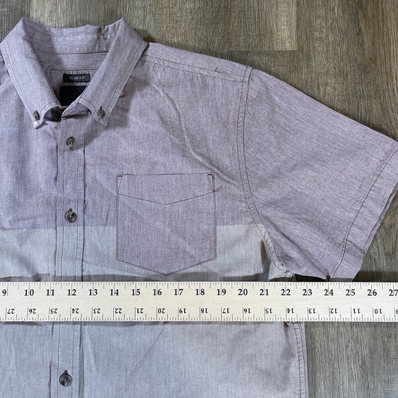 PrAna Broderick Hiking Shirt Large Organic Cotton Outdoors Casual Mens - Picture 6 of 13